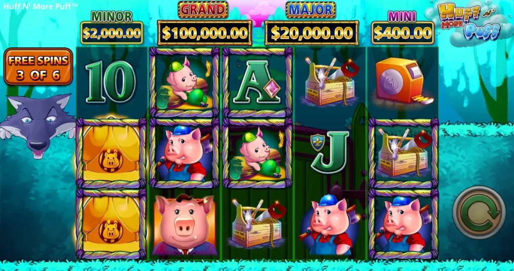 Huff N' More Puff Demo Casino Game
